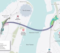 Foto n. 2 del progetto Tunnel di Silvertown:  un nuovo concetto di connettività con soluzioni di drenaggio più intelligenti