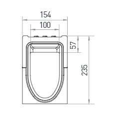 KOMPAQ100 CITY - Canali per aree urbane KOMPAQDRAIN®