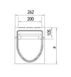 KOMPAQ200 CIVIL - Canali per grandi carichi KOMPAQDRAIN®