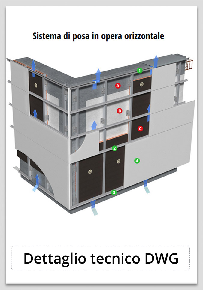 Dettagli Costruttivi Sistema Orizzontale - DWG Dettagli Costruttivi Sistema Orizzontale - DWG