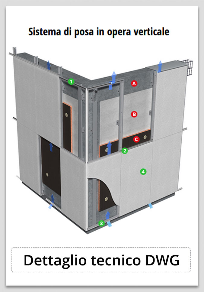 Dettagli Costruttivi Sistema Verticale - DWG