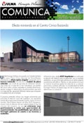 Foto n. 4 del progetto Effetto ottico con la textura Acqua nel Centro Civico Ibaiondo