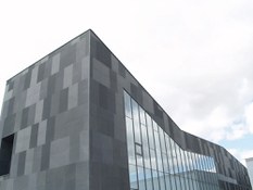 Foto n. 6 del progetto Effetto ottico con la textura Acqua nel Centro Civico Ibaiondo