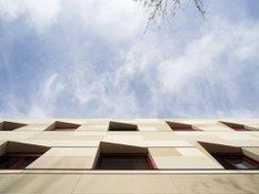 Foto n. 2 del progetto Facciata ventilata ULMA con effetto ottico