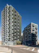 Foto n. 1 del progetto Gioco di volumi in un edificio con vita propria