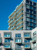 Foto n. 2 del progetto Gioco di volumi in un edificio con vita propria