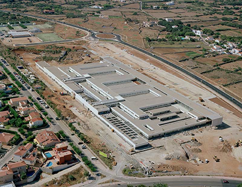 Foto n. 1 del progetto Ospedale generale de Menorca con Facciata ULMA