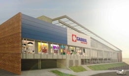 Foto 1 do projeto Canais de drenagem no Cassol Center Lar (Caxias)