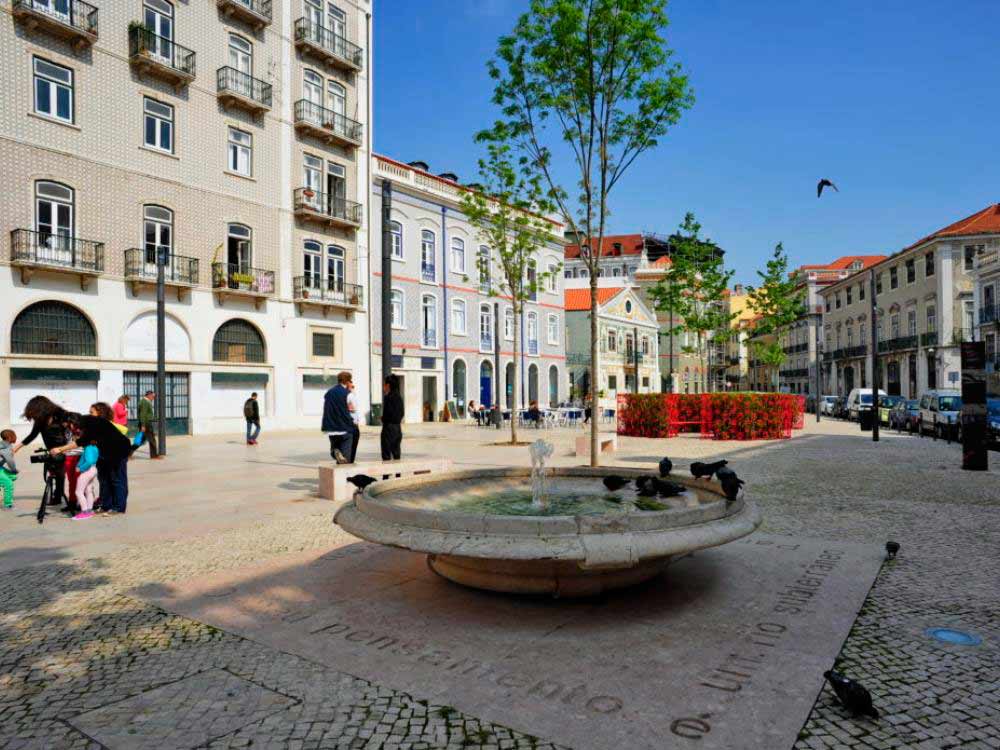 Foto 4 do projeto Drenagem ULMA no Largo do Intendente, Lisboa