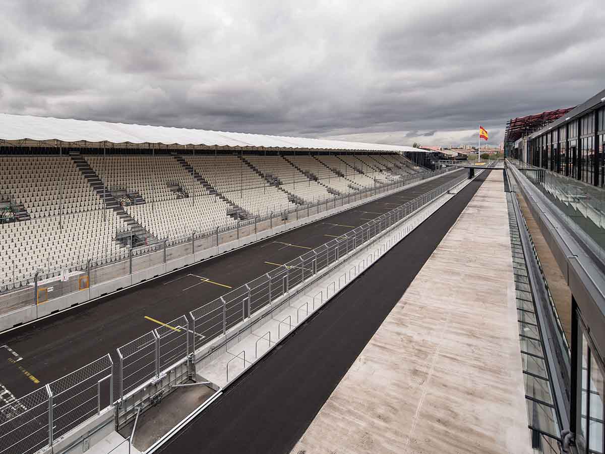 Mais de 2.700 metros de canais CIVIL para o novo circuito  de Fórmula 1 de Madri