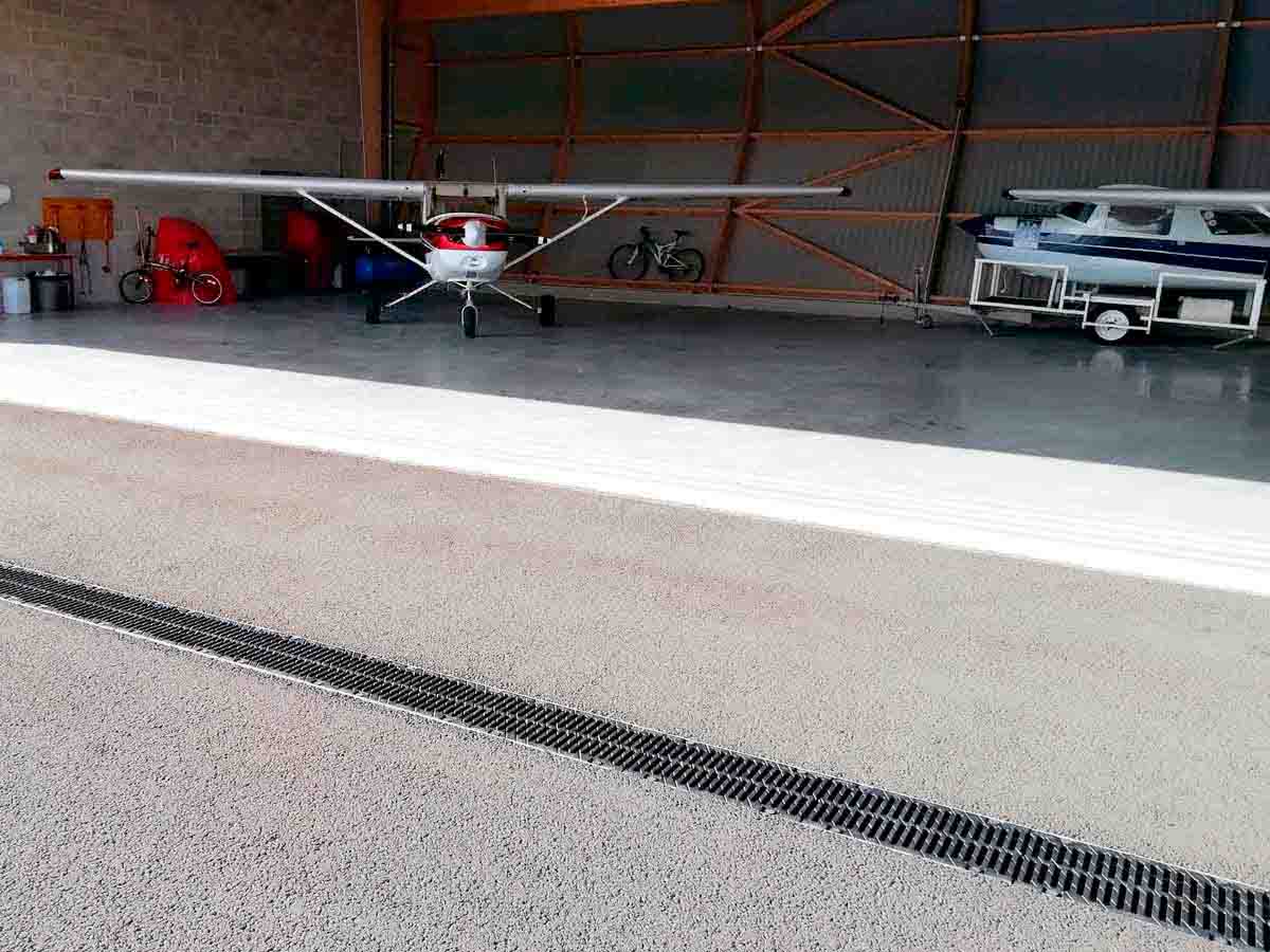 Soluções de drenagem ULMA no aeródromo de Chartres