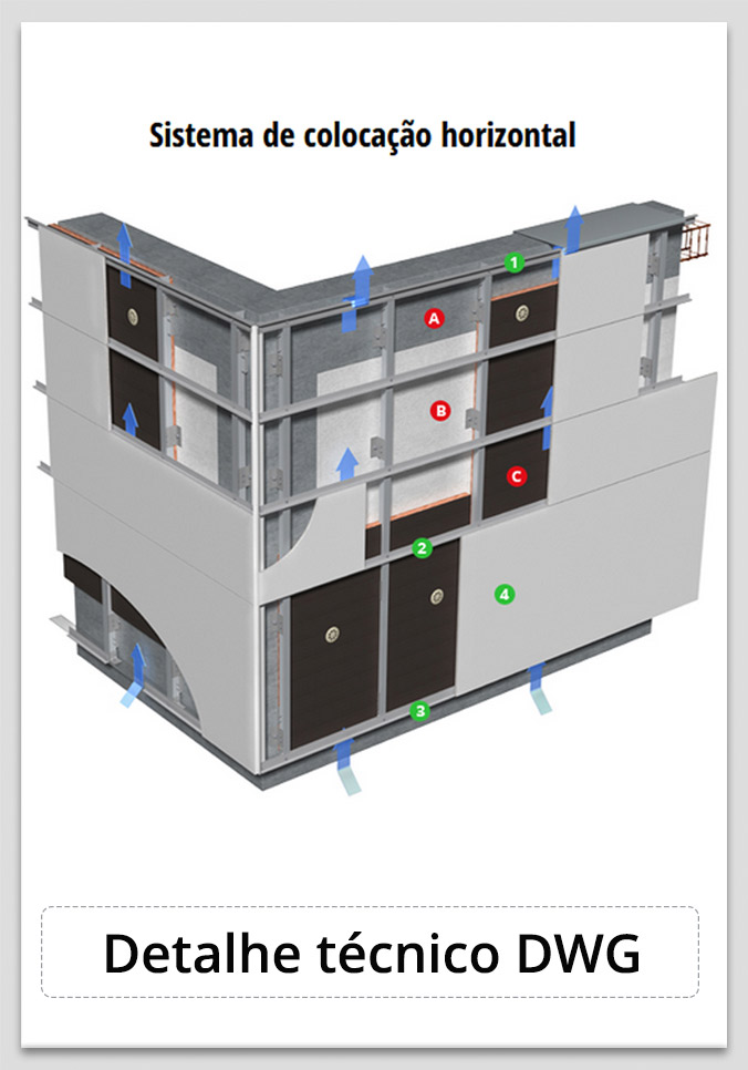 Detalhes Construtivos Sistema Horizontal - DWG Detalhes Construtivos Sistema Horizontal - DWG