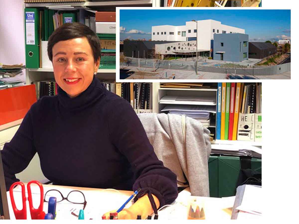 Mafalda Riveiro, arquiteta responsável pelo desenho do centro APANID Mafalda Riveiro, arquiteta responsável pelo desenho do centro APANID