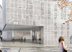 Foto 5 do projeto Edifício socio cultural CA L´ANITA