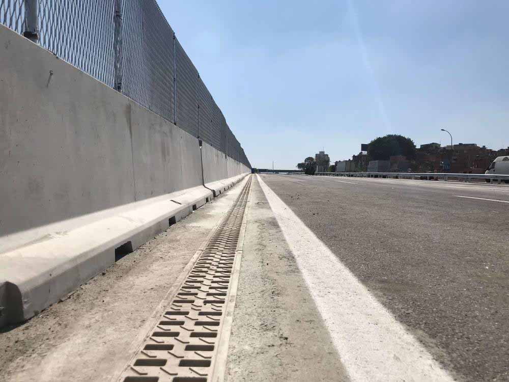 Rodovía Anchieta Brasil KompaqDrain da ULMA