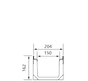 SELF200K - Canal de utilização pedonal gama SELF