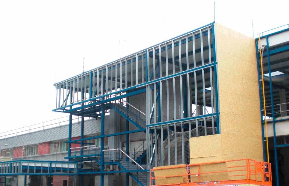 Foto 4 do projeto Ampliação da empresa Copreci com fachada ventilada