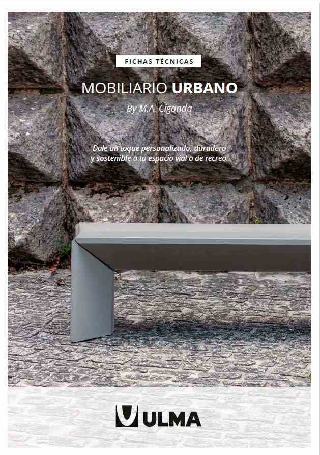 Fichas técnicas Mobiliário Urbano