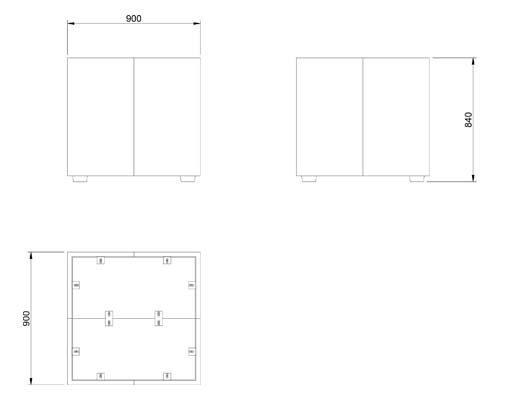Jardineira Euri - 90x60x84