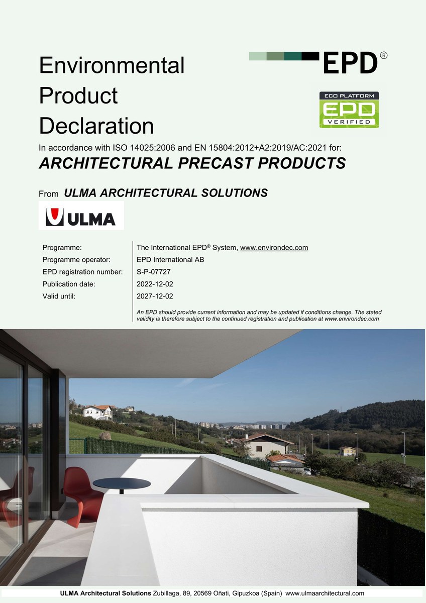 Declaração ambiental de produto